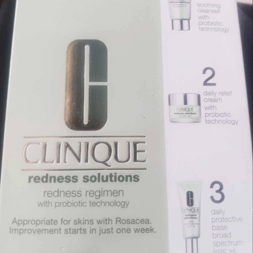 Clinique redness solution